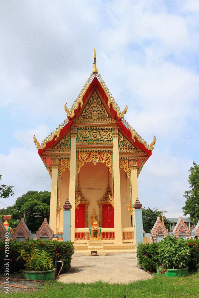 Temple at wat Ratbumrungwanaram, Nong Kae, Saraburi