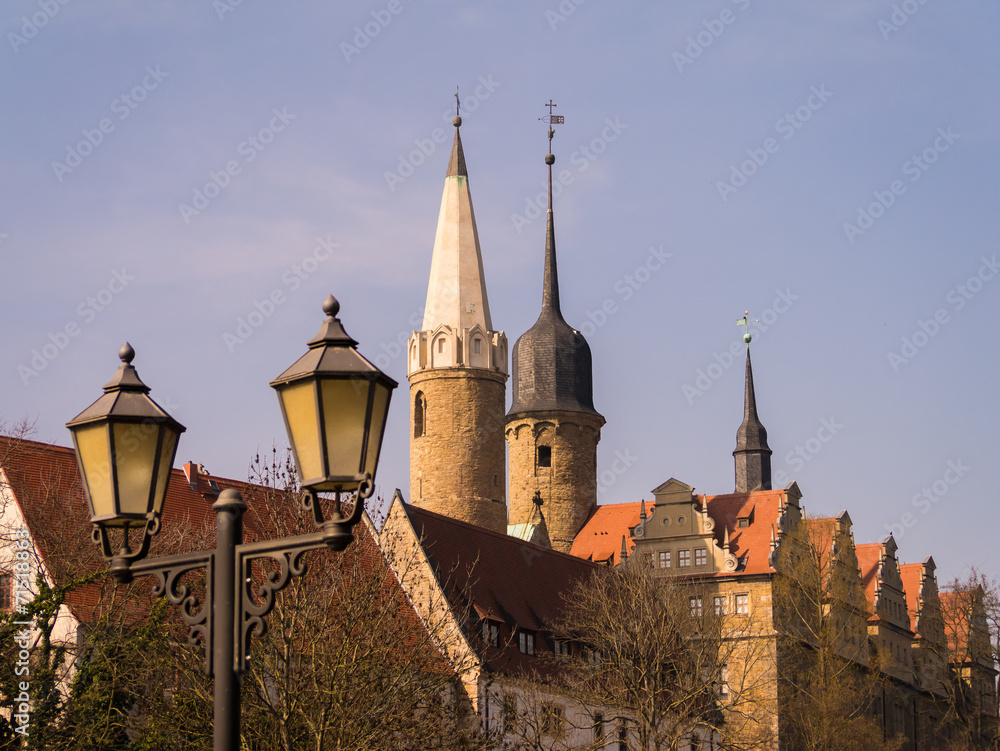 Schloss Merseburg im Frühjahr