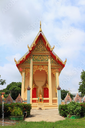Wallpaper Mural Temple at wat Ratbumrungwanaram, Nong Kae, Saraburi Torontodigital.ca