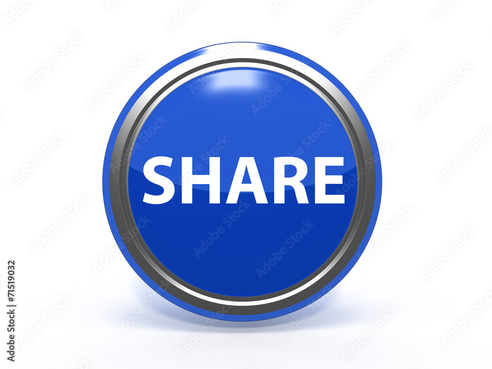 share circular icon on white background share circular icon on white background