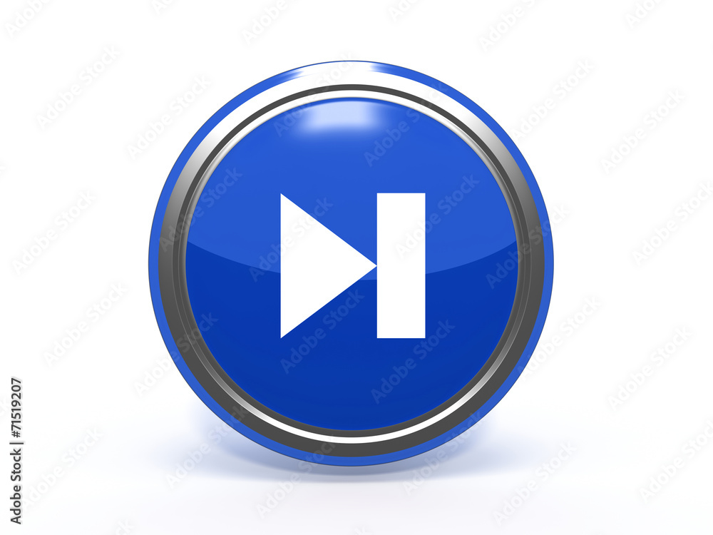 next circular icon on white background next circular icon on white background