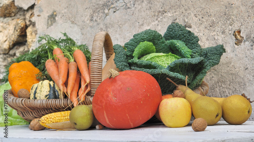 légumes et fruits de saison