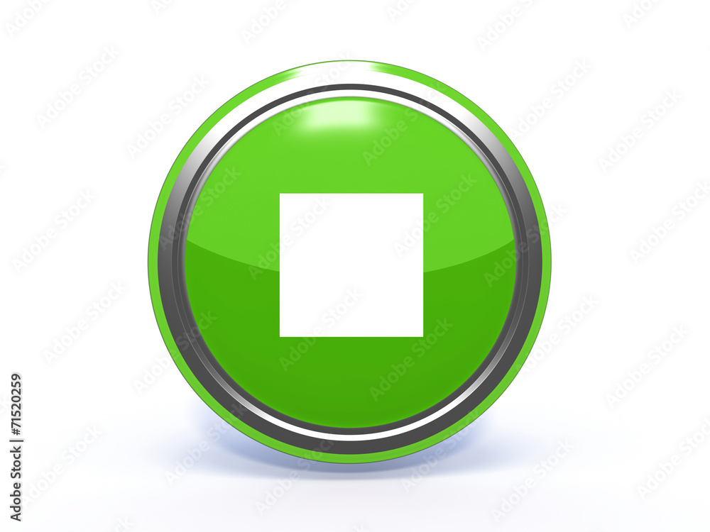 stop circular icon on white background stop circular icon on white background