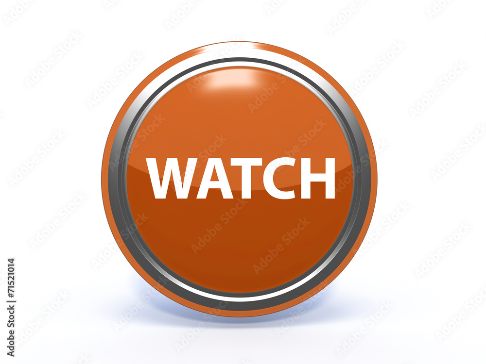 watch circular icon on white background watch circular icon on white background