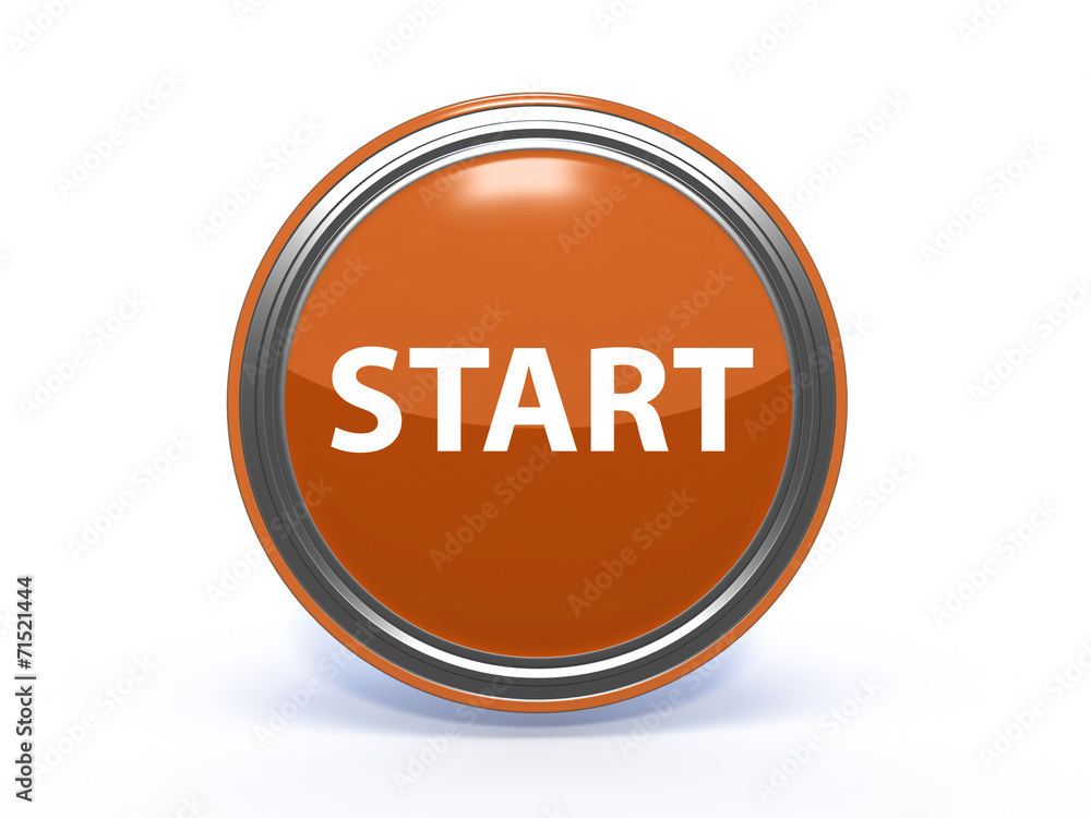 start circular icon on white background start circular icon on white background