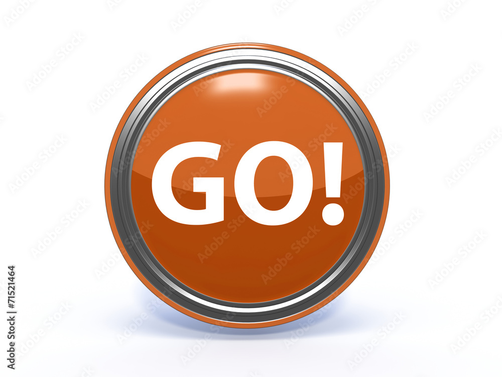 go circular icon on white background go circular icon on white background