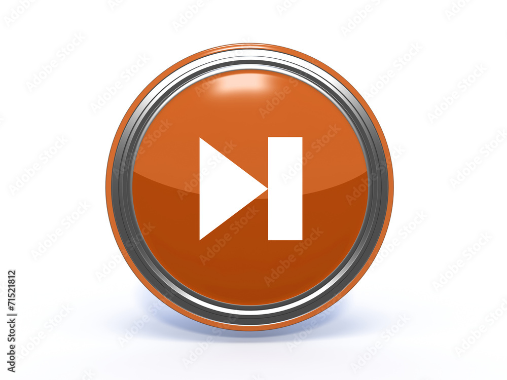 next circular icon on white background next circular icon on white background