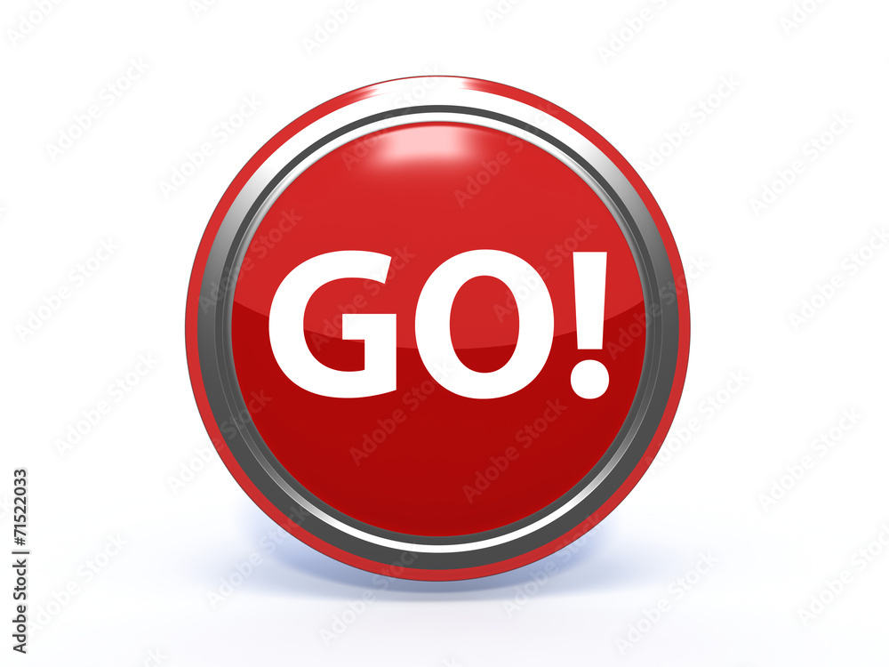 go circular icon on white background go circular icon on white background