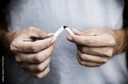 Cuadro en lienzo Quit smoking today!