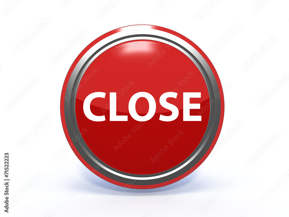 close circular icon on white background close circular icon on white background