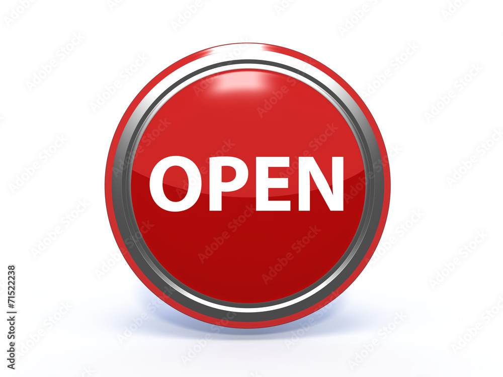 open circular icon on white background open circular icon on white background