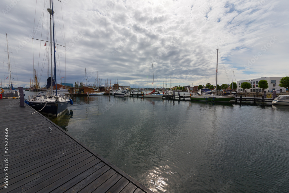 Hafenfläche in Svendborg