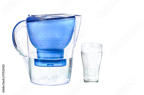Fresh filtered water for drink