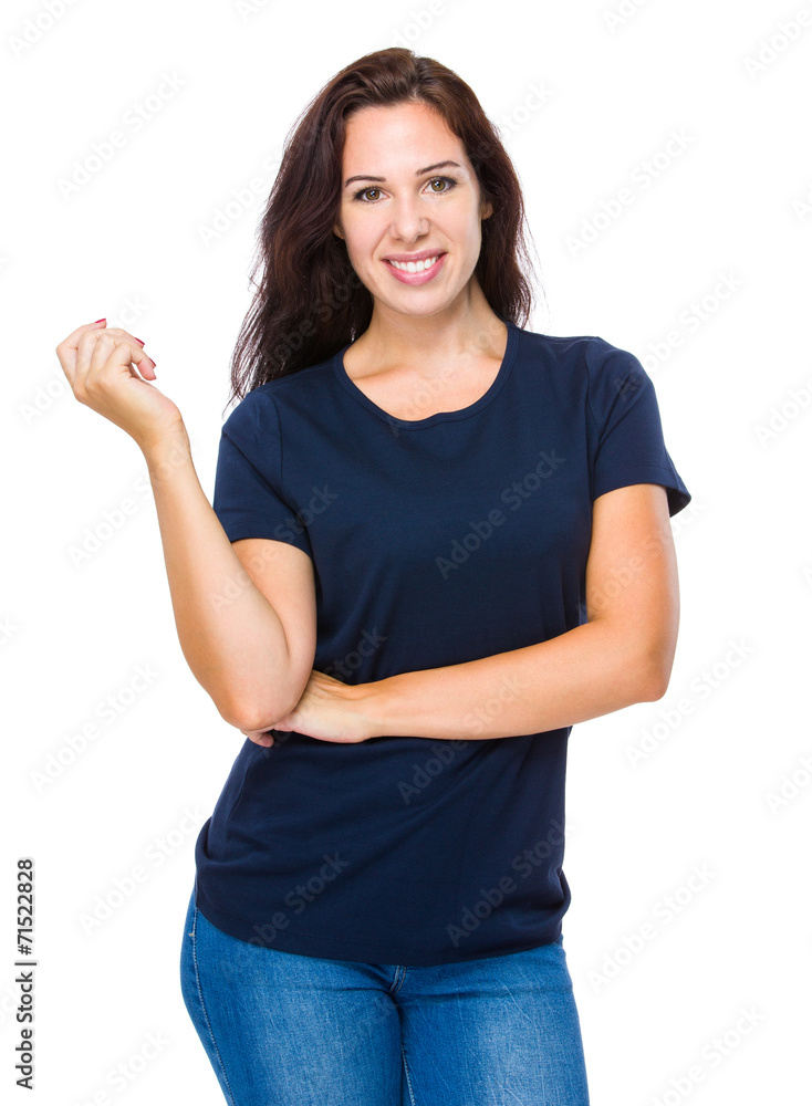 Caucasian woman portrait Caucasian woman portrait