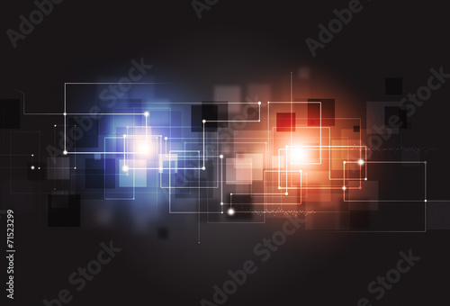 Abstract Concept Technology Background