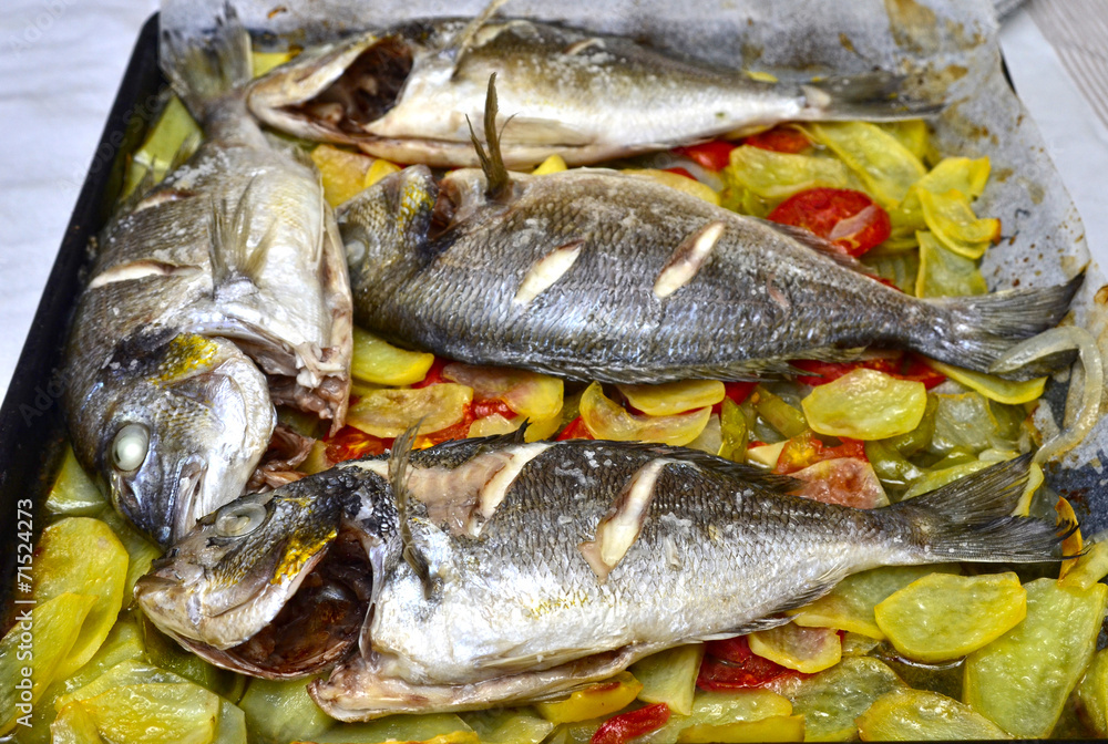 Doradas al horno Doradas al horno
