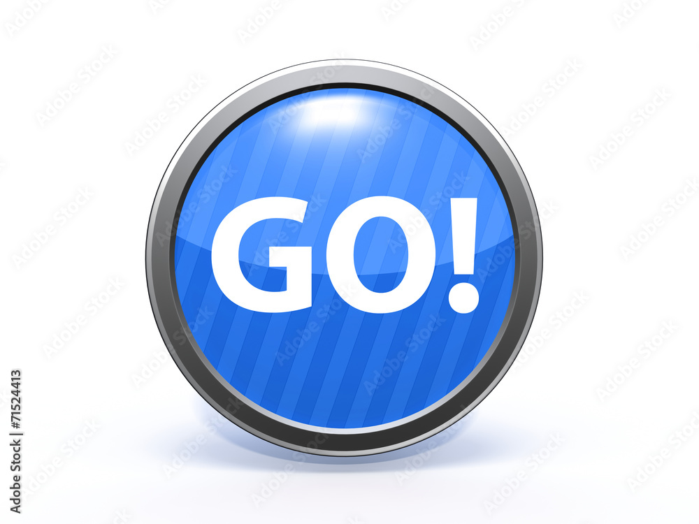go circular icon on white background go circular icon on white background