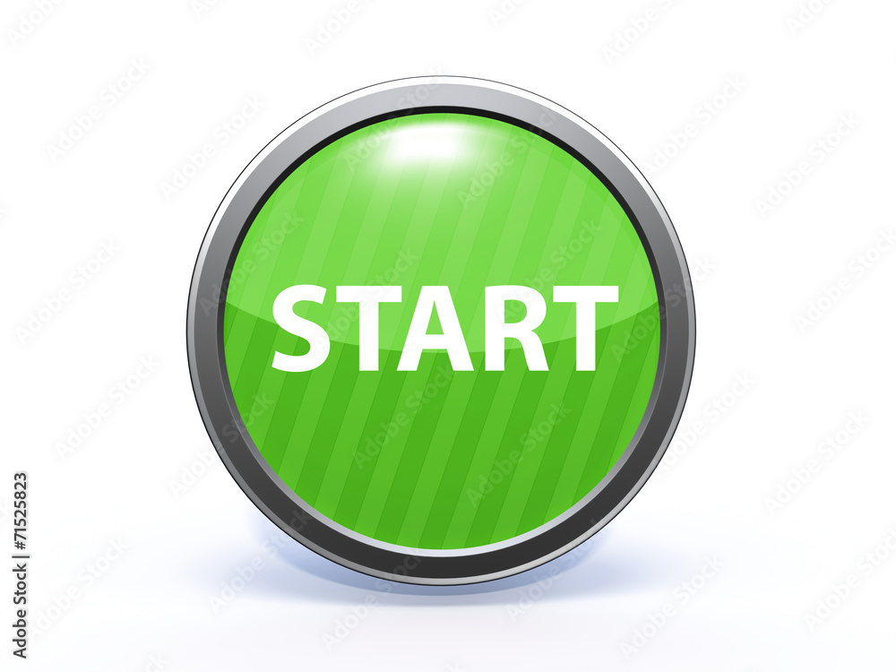 start circular icon on white background start circular icon on white background