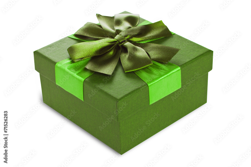 Obraz premium green Gift Box