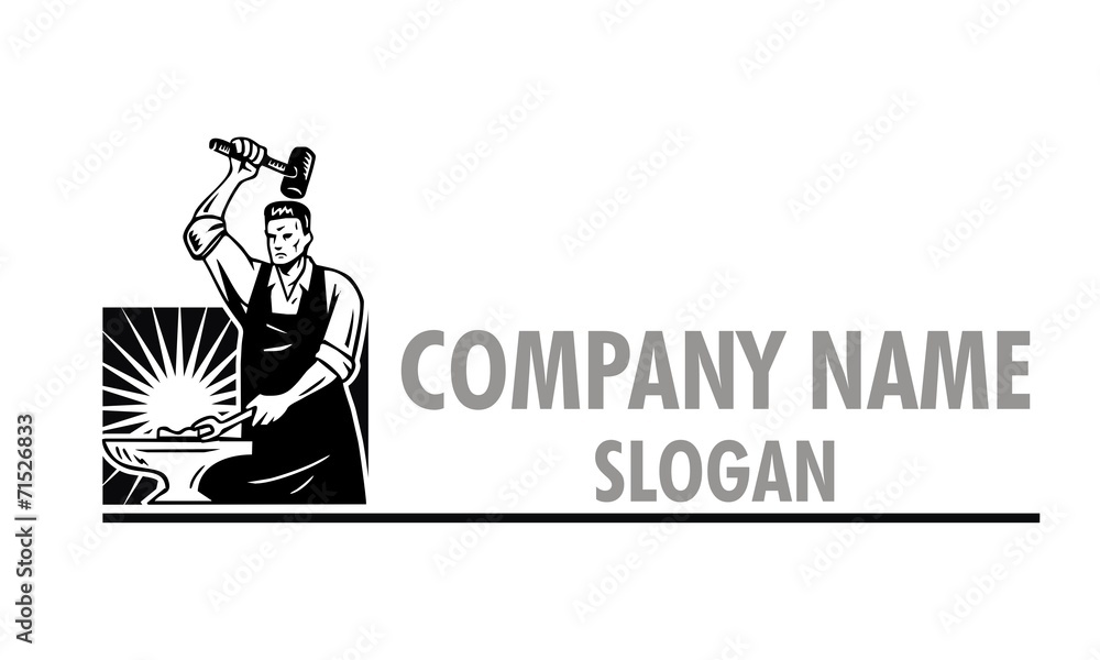 Obraz premium Pandai Besi Logo