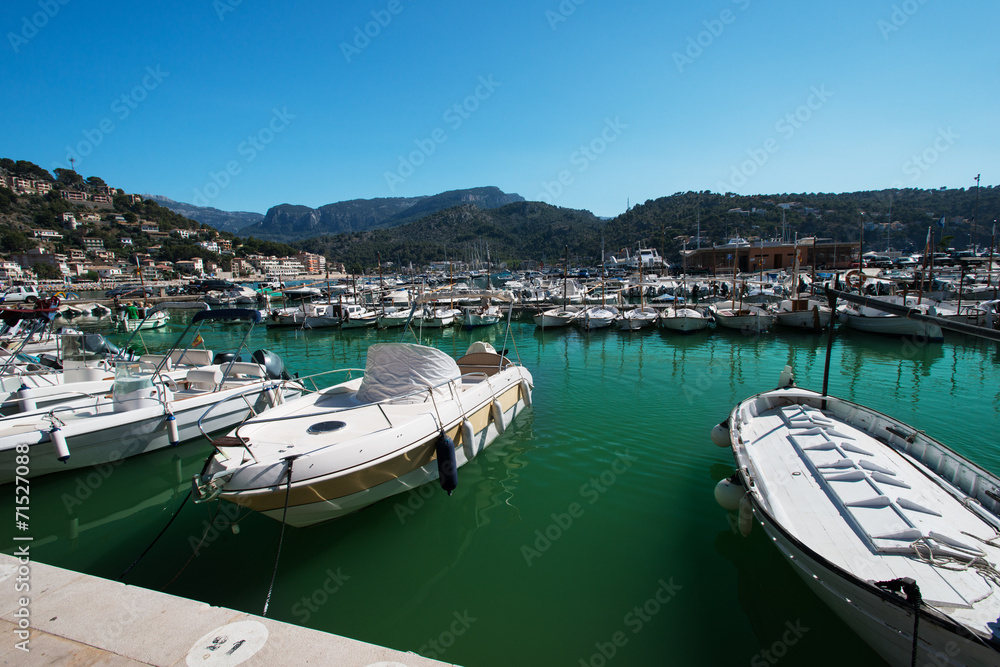 Marina at Majorca Balearic islands Spain Marina at Majorca Balearic islands Spain