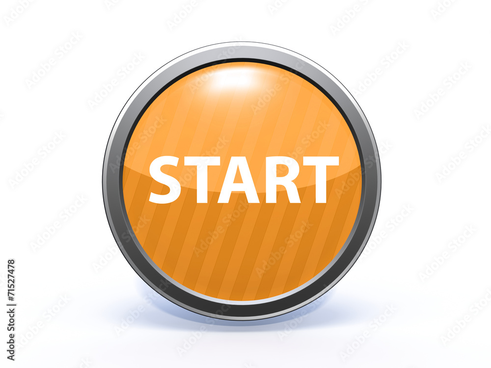 start circular icon on white background start circular icon on white background