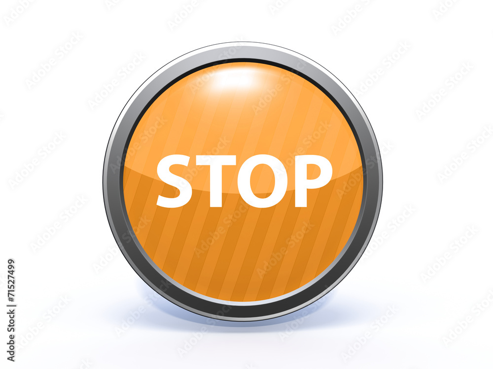 stop circular icon on white background stop circular icon on white background