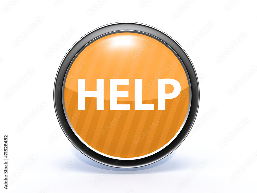 help circular icon on white background help circular icon on white background