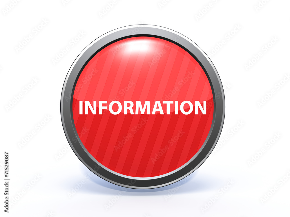 information circular icon on white background information circular icon on white background
