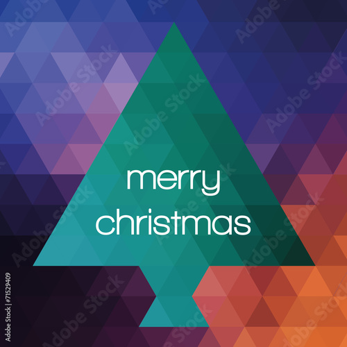 Weihnachtskarte quadratisch