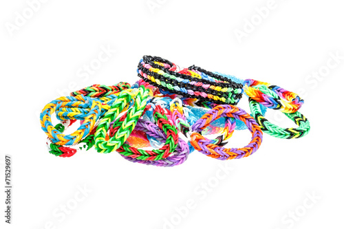 Rainbow loom bracelet