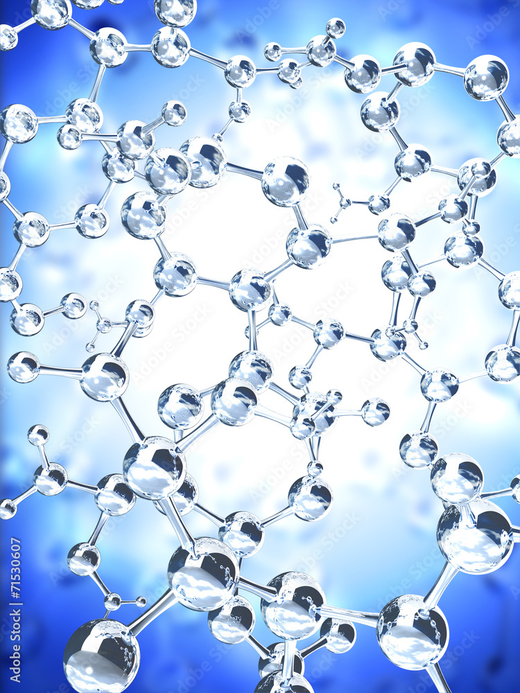 Abstract molecular structure