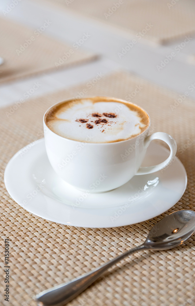 Fototapeta premium Coffee cappuccino