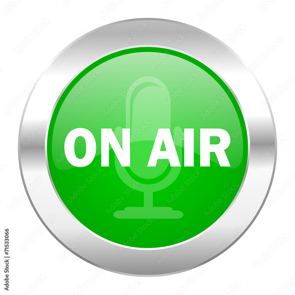 on air green circle chrome web icon isolated on air green circle chrome web icon isolated