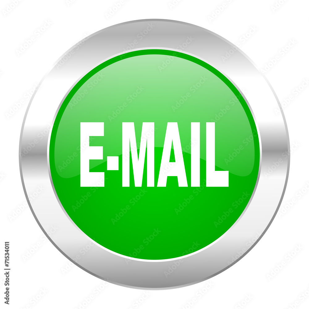 email green circle chrome web icon isolated email green circle chrome web icon isolated