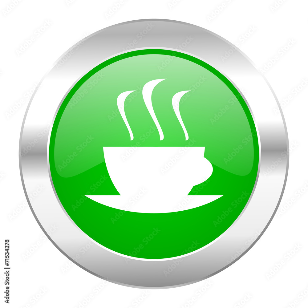 espresso green circle chrome web icon isolated espresso green circle chrome web icon isolated