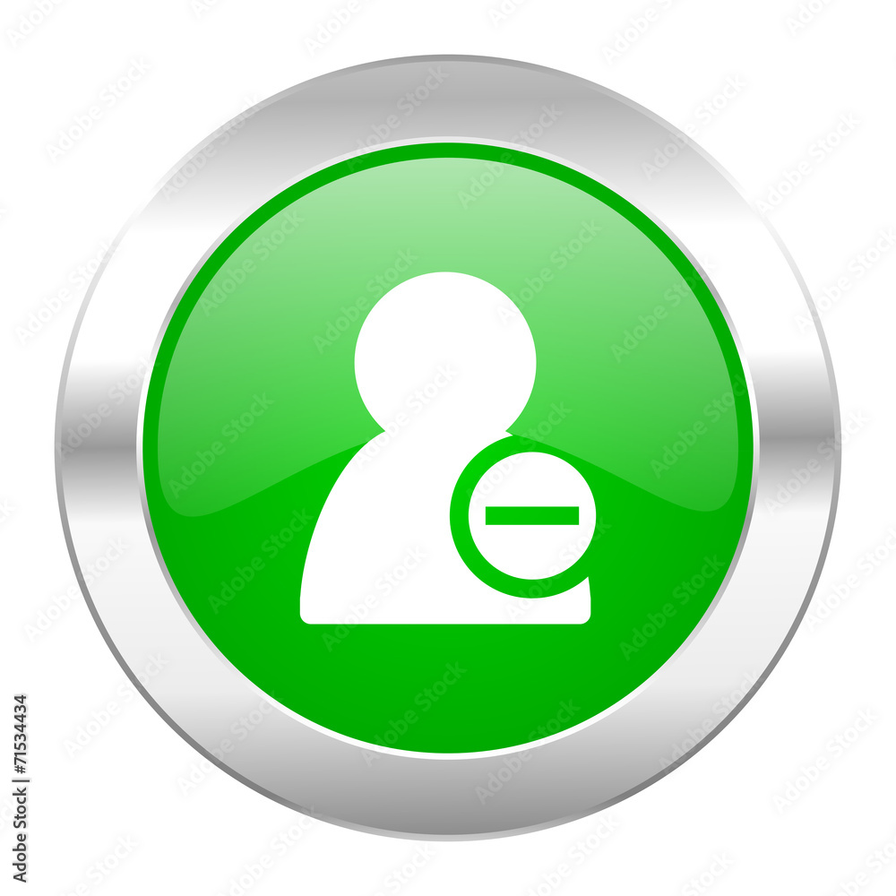 remove contact green circle chrome web icon isolated remove contact green circle chrome web icon isolated