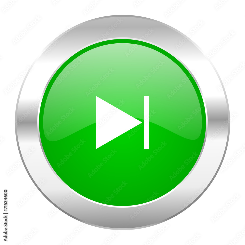 next green circle chrome web icon isolated next green circle chrome web icon isolated
