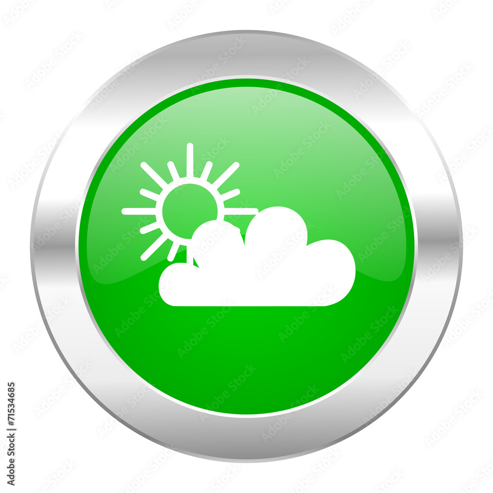 cloud green circle chrome web icon isolated cloud green circle chrome web icon isolated