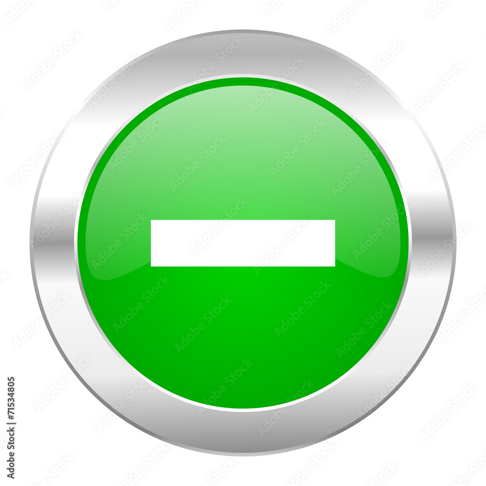 minus green circle chrome web icon isolated minus green circle chrome web icon isolated