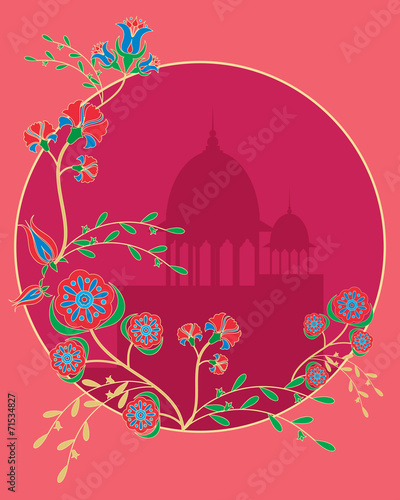 indian floral