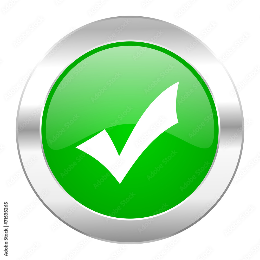 accept green circle chrome web icon isolated accept green circle chrome web icon isolated