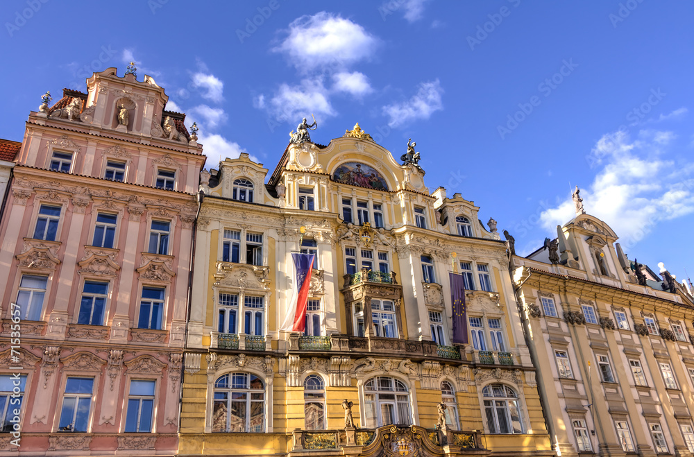 Jugendstil-Architektur in Prag