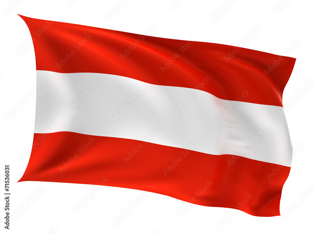 Naklejka premium Austria flag