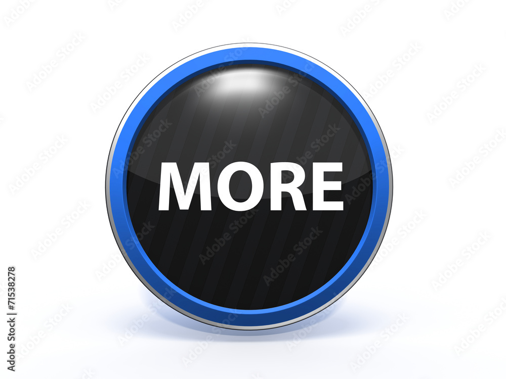 More circular icon on white background More circular icon on white background