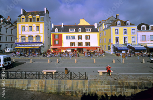 Belle-Île-en-Mer, Le Palais, départ du bateau photo