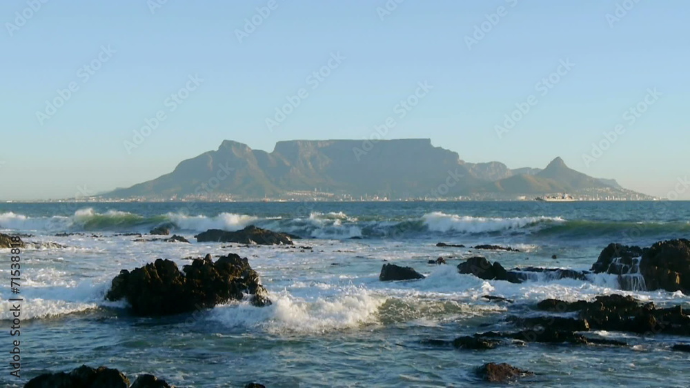 table mountain in south africa