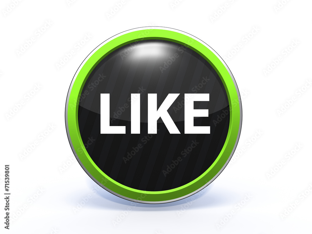 like circular icon on white background like circular icon on white background