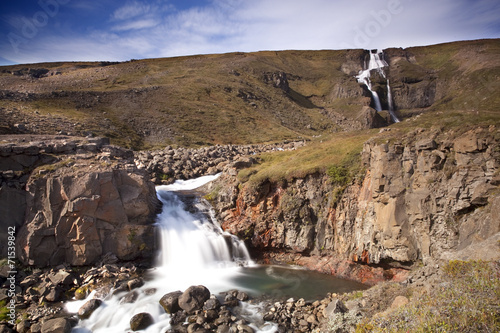 Waterfall in Iceland