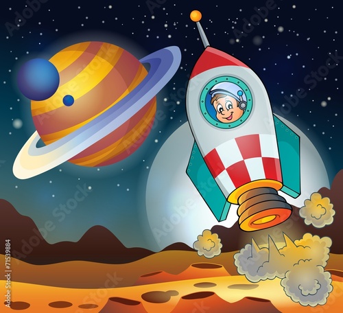 Image with space theme 3